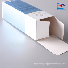 custom logo printing art paper cosmetic box packaging for face cream